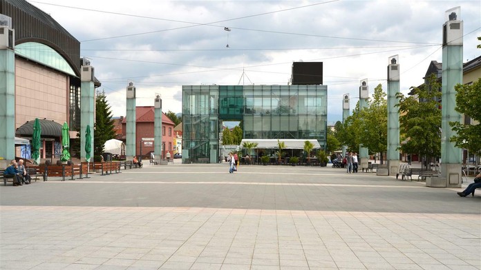 Pešia zóna v Martine