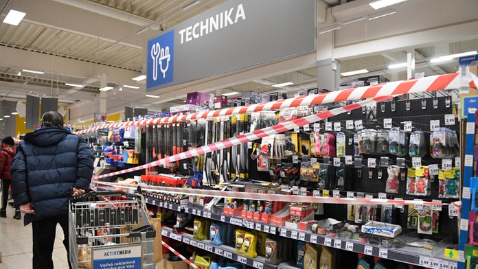 V tejto predajni sa dali kúpiť vrecia do koša či papier na pečenie.