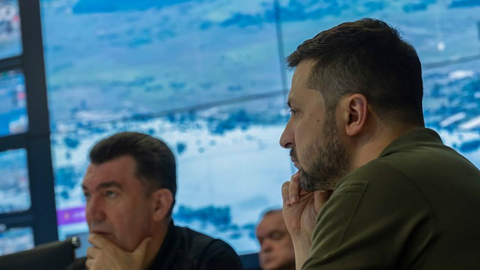 Na snímke Volodymyr Zelenskyj.