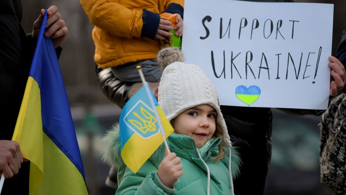 Protesty proti vojne na Ukrajine sa konali po celom svete.