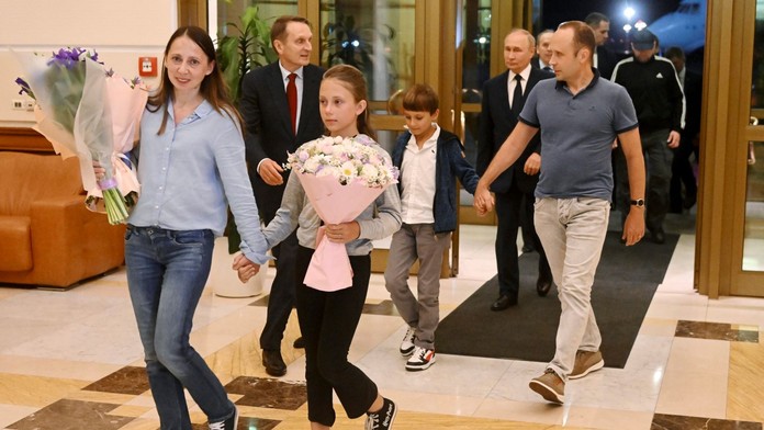 Deti väzňov, ktorí boli súčasťou výmeny