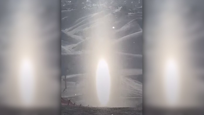 VIDEO: Návštevníkov lyžiarskeho strediska ohromil nevídaný jav. Vyzeral ako brána do inej dimenzie