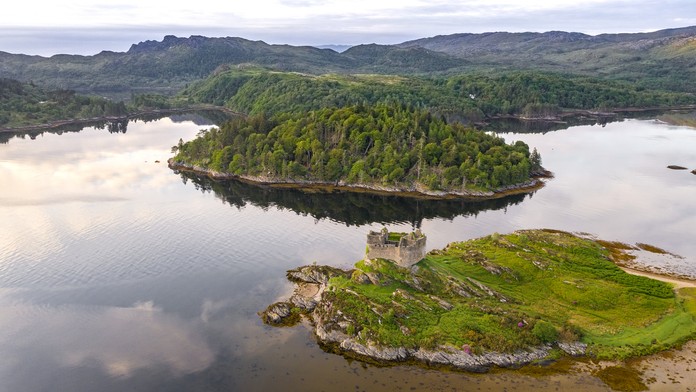 Škótsky ostrov Eilean an Fheidh 