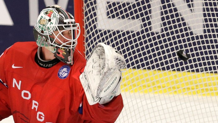Na strelu Jussiho Jokinena bol nórsky brankár Lars Volden prikrátky.
