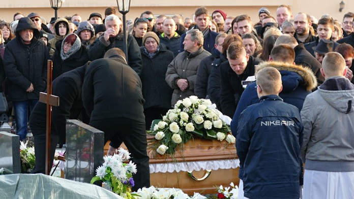 Pohreb Jána Kuciaka.