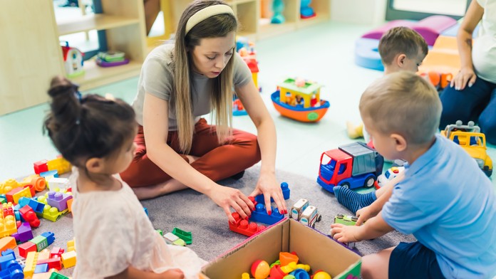 Materská škola. Ilustračná snímka. 