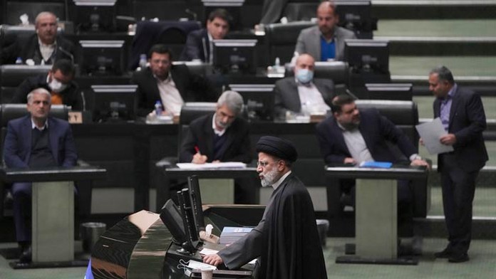 Iránsky prezident Ebráhím Raísí.