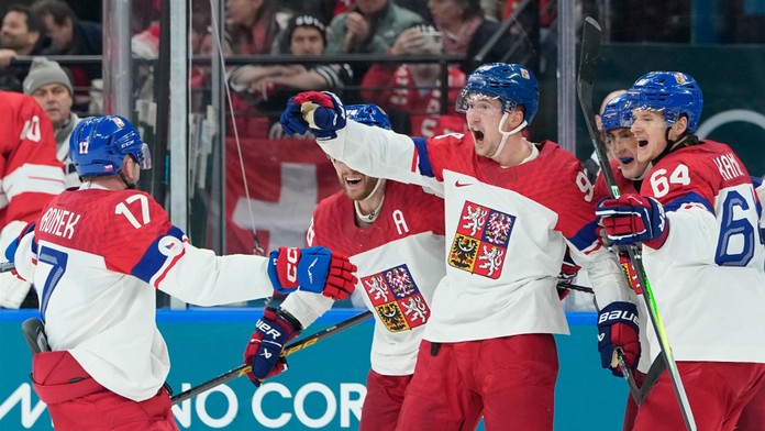 Českí hokejisti na ZOH 2026