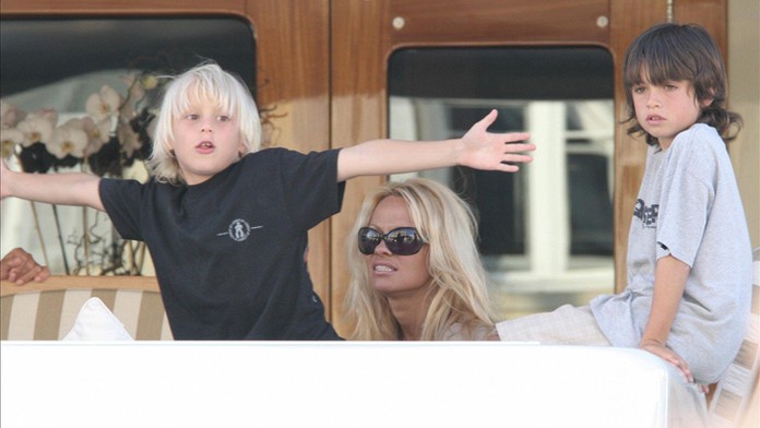 Pamela Anderson so synmi