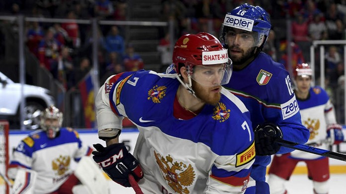 Rus Ivan Telegin (vľavo) a Talian Giovanni Morini (vpravo)