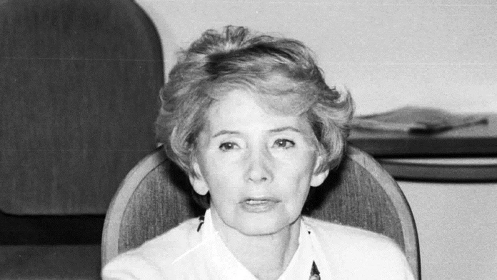 Dagmar Burešová na archívnej snímke z roku 1992.