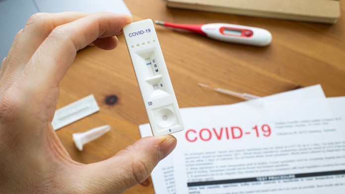 Testovacia sada na COVID-19.