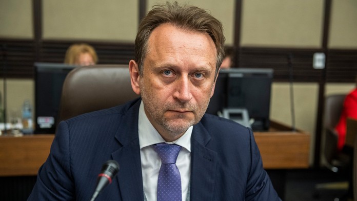 Minister pôdohospodárstva Samuel Vlčan. 