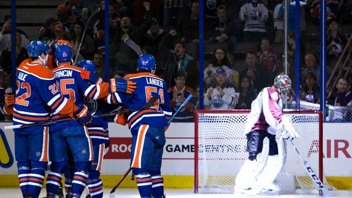 Martin Marinčin strelil svoj prvý gól v NHL do siete Colorada Avalanche.
