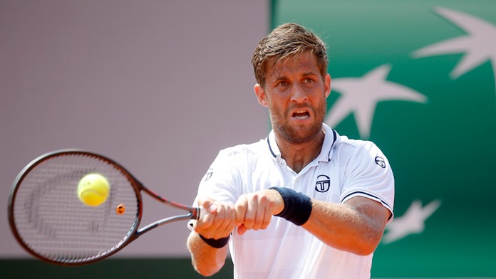 Martin Kližan na Roland Garros v Paríži.