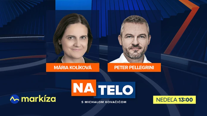 V relácii Na telo budú diskutovať Mária Kolíková a Peter Pellegrini