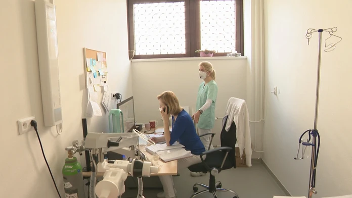 Ambulancia pneumologičky.