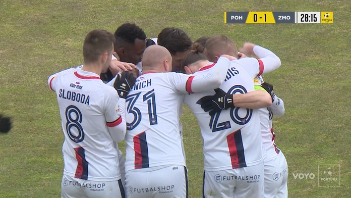 VIDEO: Zlaté Moravce uspeli na trávniku Pohronia vďaka výstavnej strele Mondeka. Zápas ponúkol dve nepremenené penalty