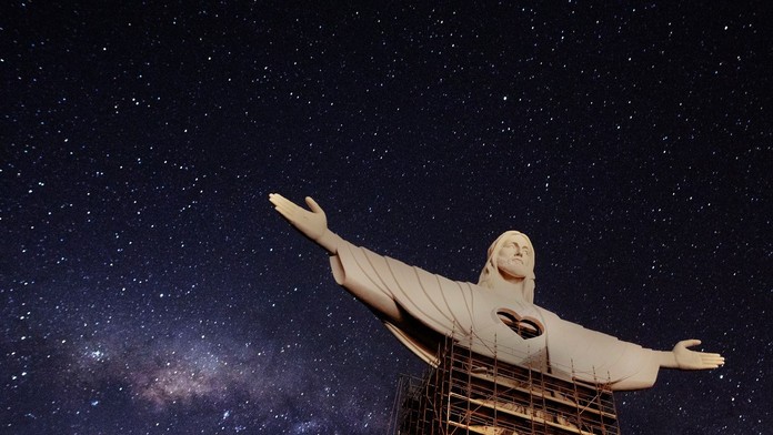 Mesto Encantado má najväčšiu sochu Krista na svete