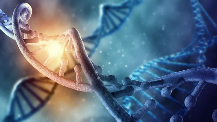 Reťazec DNA.