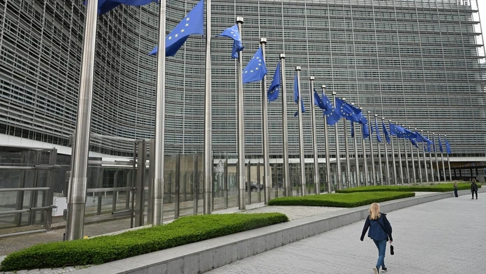 Sídlo Európskej komisie v Bruseli. Ilustračná snímka. 