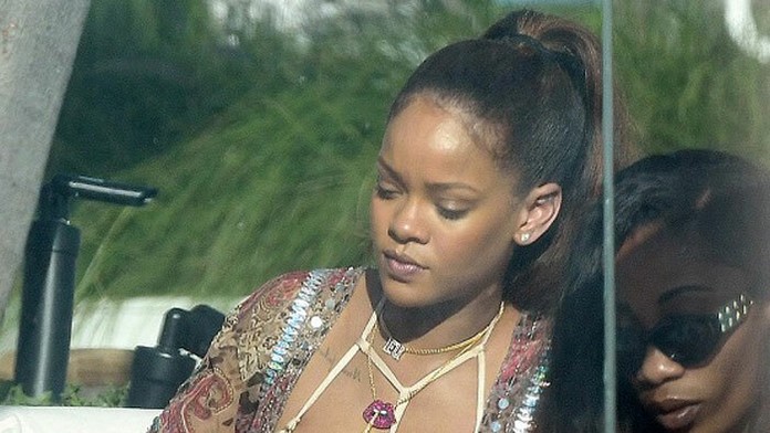 Rihanna na dovolenke v Miami