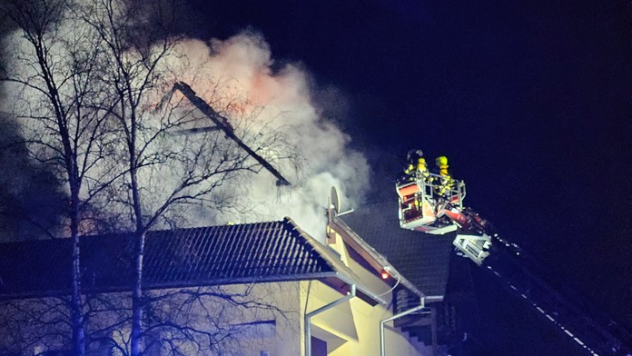 Požiar v Tatranskej Lomnici.