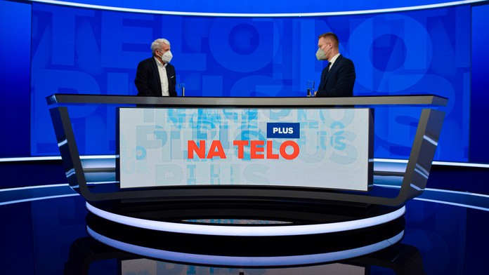 Mikuláš Dzurinda v Na telo plus.