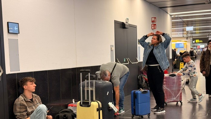 Zábery z viedenského letiska