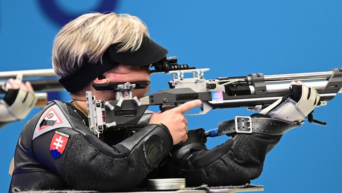 Na snímke slovenská parastrelkyňa Veronika Vadovičová.