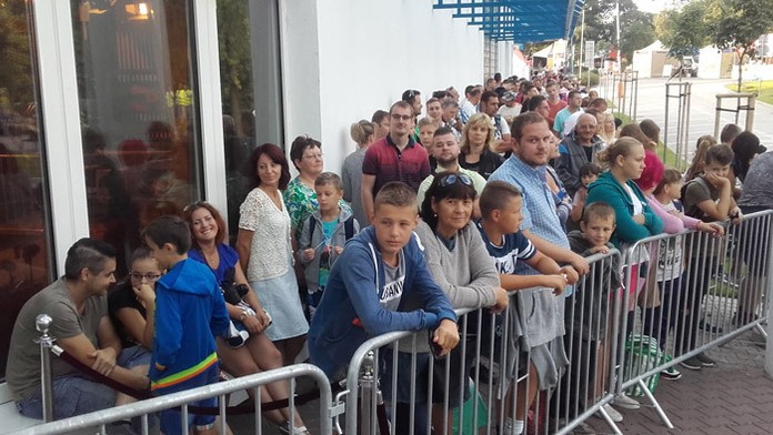 Prví návštevníci prišli do Markízy už okolo 5:00