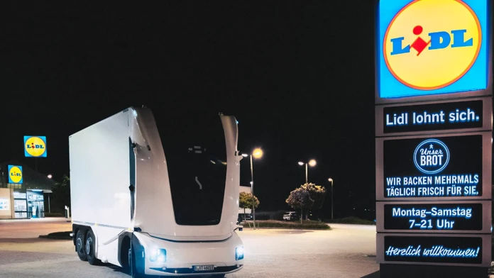 Lidl spustil do prevádzky elektrické auto bez vodiča. 