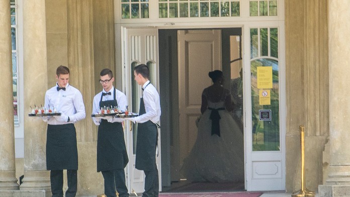 Takto vyzerala nevesta. 