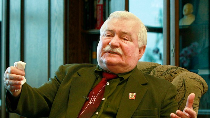 Bývalý poľský prezident Lech Walesa.