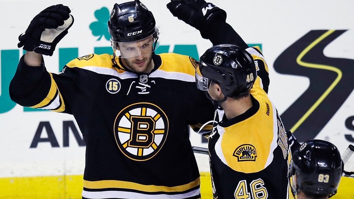 Hokejisti Bostonu Bruins.
