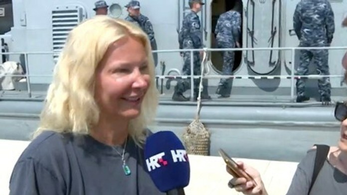 Britka vypadla z trajektu a v mori bola 10 hodín