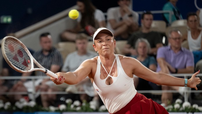 Chorvátska tenistka Donna Vekičová.