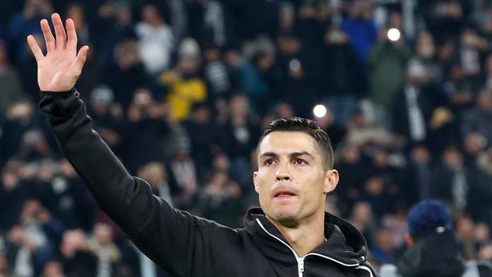 Útočník Juventusu Turín Cristiano Ronaldo.
