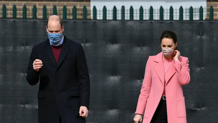 Princ William a jeho manželka Kate Middleton