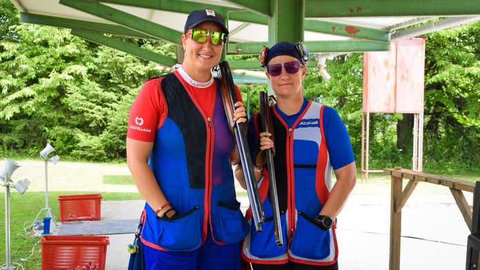 Olympioničky Jana Špotáková a Zuzana Rehák Štefečeková.