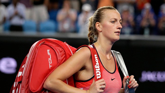 Petra Kvitová na Australian Open.