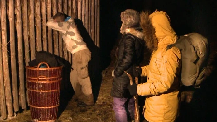 Noc v senníku