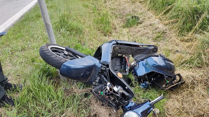 Pri dopravnej nehode zahynul 54-ročný motocyklista. 