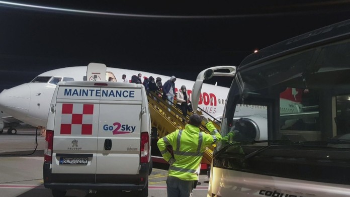 Návrat Slovákov z Británie.