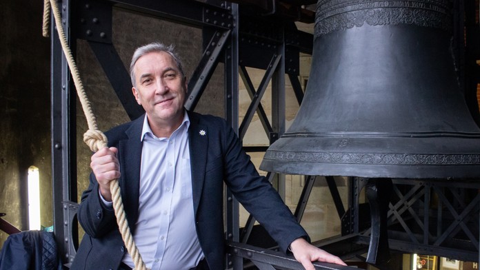 Hlavný zvonár v Katedrále sv. Víta, Václava a Vojtěcha na Pražskom hrade Tomáš Stařecký