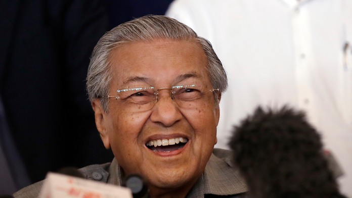 Mahathir Mohamad. 