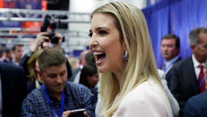 Dcéra Donalda Trumpa Ivanka.