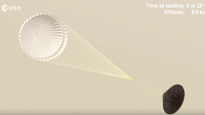 Európska sonda na Marse