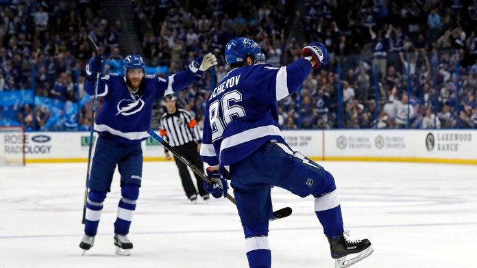 Nikita Kučerov na archívnej snímke.