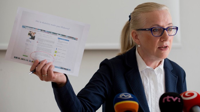 Zakladateľka resocializačného centra Čistý deň v Galante Zuzana Miková Tománková.